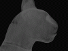Cat mummy portrait
