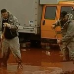 Video: Reservoir leak releases toxic sludge in Hungary