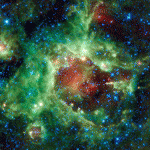 Elephants’ trunks in outer space