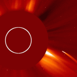 Comet’s death caught on camera
