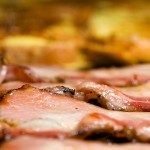 Why does bacon sometimes have greenish colour?
